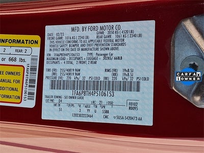 2023 Ford Mustang EcoBoost Premium