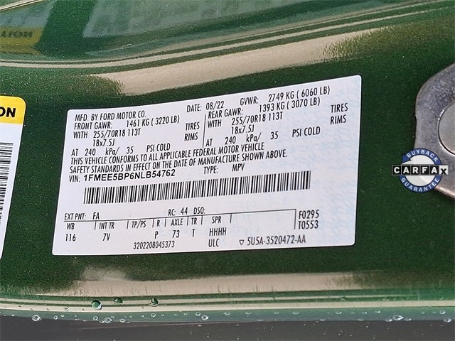 2022 Ford Bronco Outer Banks