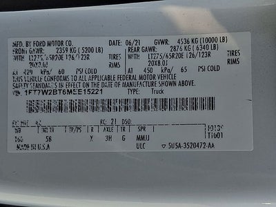 2021 Ford F-250SD Lariat