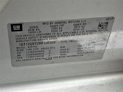 2017 GMC Sierra 2500HD Denali