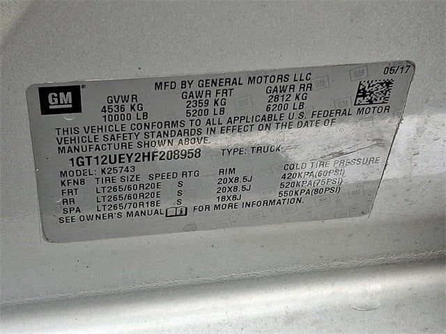 2017 GMC Sierra 2500HD Denali