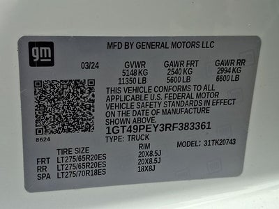 2024 GMC Sierra 2500HD AT4