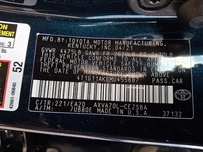 2021 Toyota Camry SE