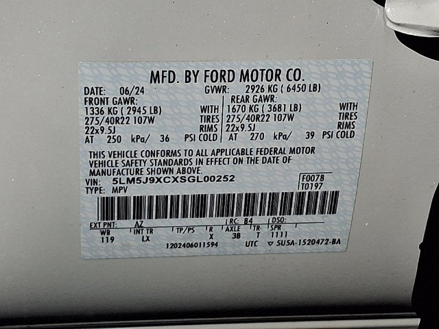 2025 Lincoln Aviator Black Label