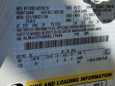 2025 Lincoln Navigator L Black Label