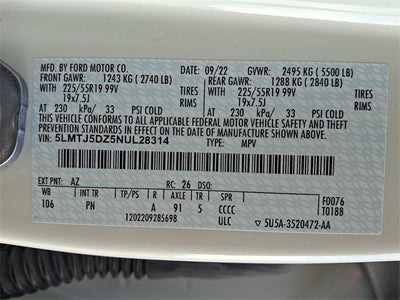 2022 Lincoln Corsair Grand Touring