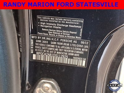 2013 Porsche Boxster Base