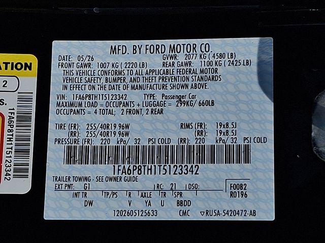 2026 Ford Mustang EcoBoost