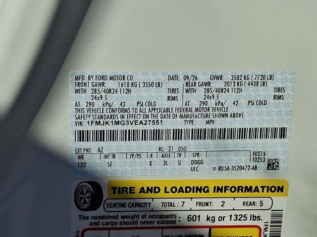 2027 Ford Expedition Max Platinum
