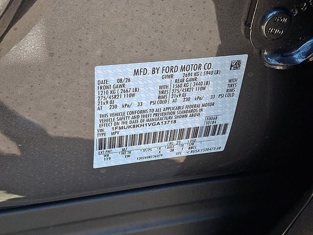 2027 Ford Explorer ST-Line