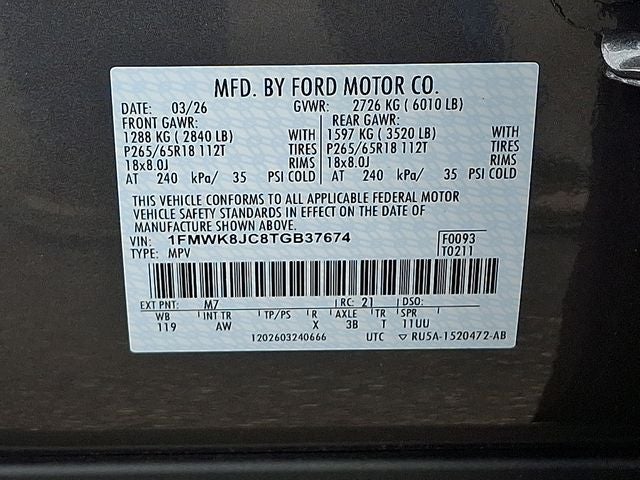 2026 Ford Explorer Tremor