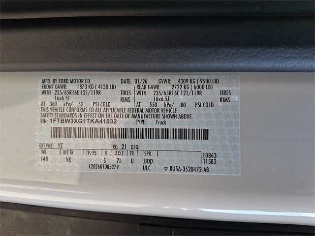 2026 Ford Transit-350 Base