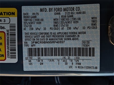 2025 Ford Bronco Sport Big Bend