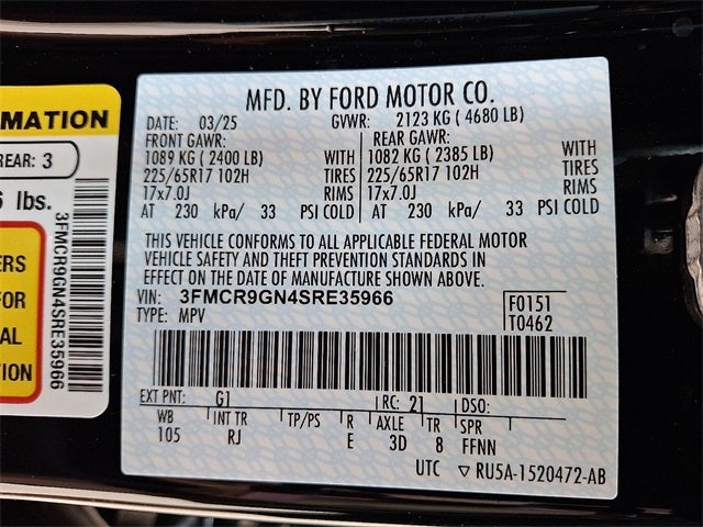 2025 Ford Bronco Sport Heritage