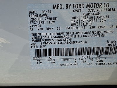 2025 Ford Explorer ST