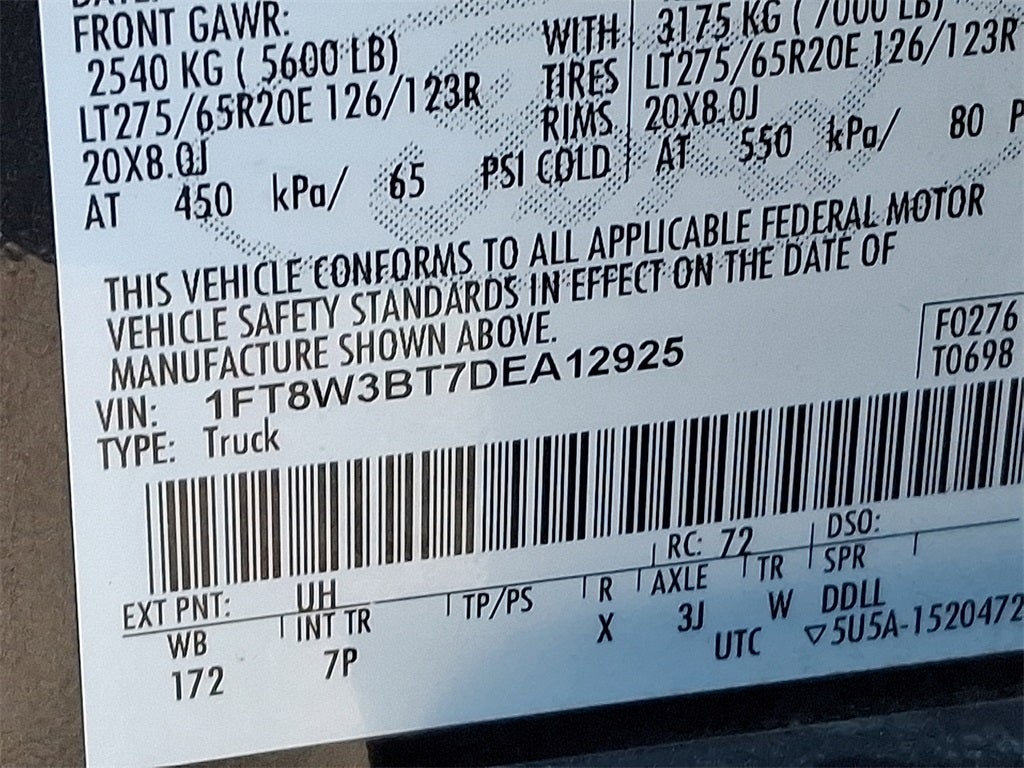 2013 Ford F-350SD Platinum