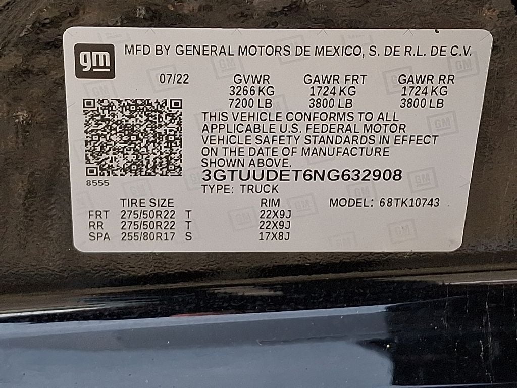 2022 GMC Sierra 1500 SLT