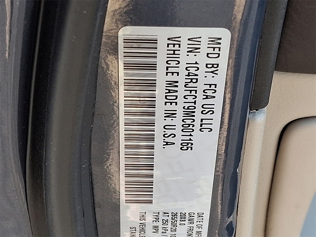 2021 Jeep Grand Cherokee Overland 4X4