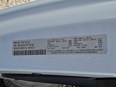 2024 RAM ProMaster 2500 Cargo Van Tradesman High Roof 136' WB w/Pass Seat