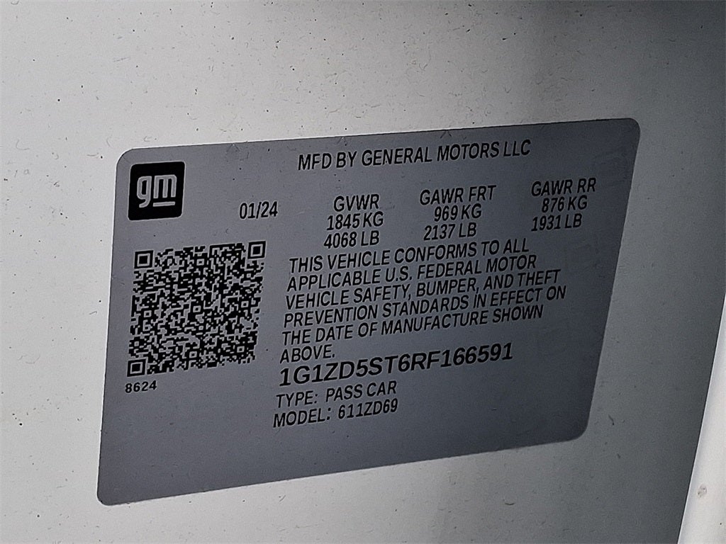 2024 Chevrolet Malibu LT 1LT