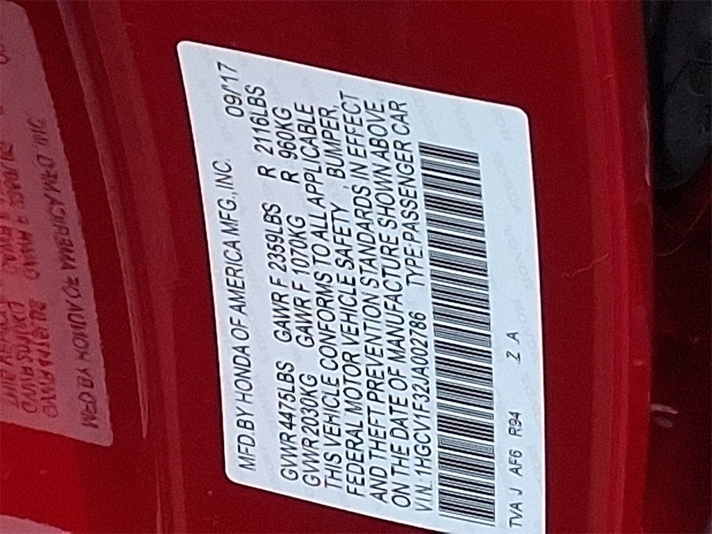 2018 Honda Accord Sport