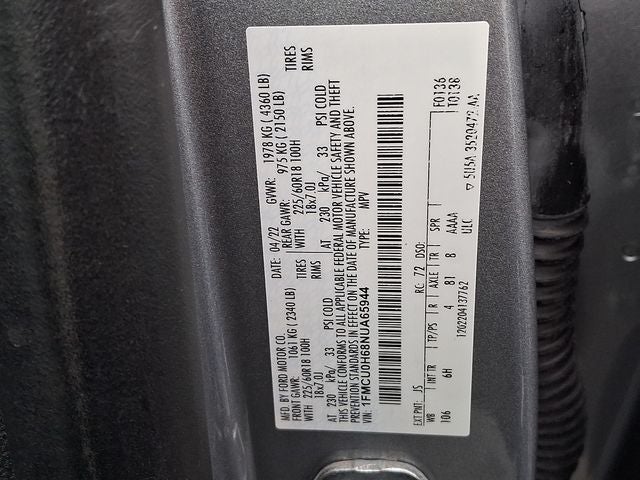 2022 Ford Escape SEL