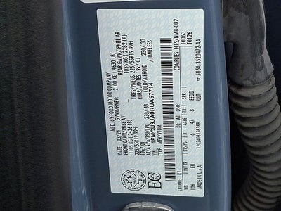 2024 Ford Escape Platinum
