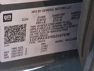 2025 Chevrolet Silverado 1500 LT