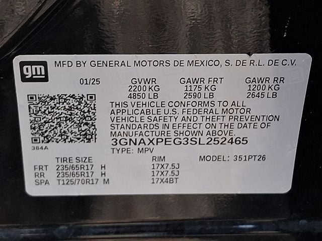 2025 Chevrolet Equinox LT