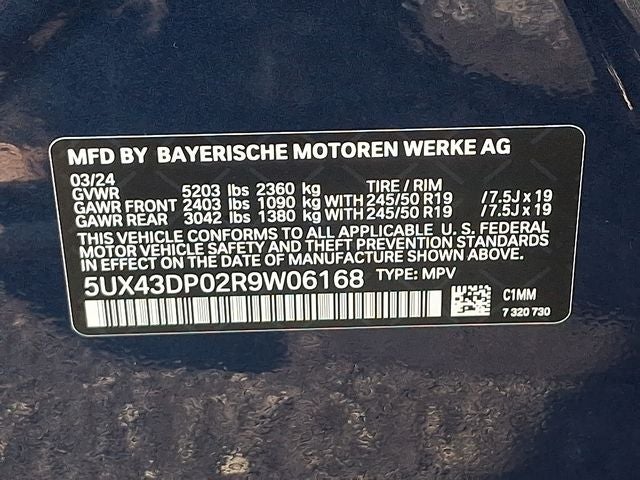 2024 BMW X3 sDrive30i