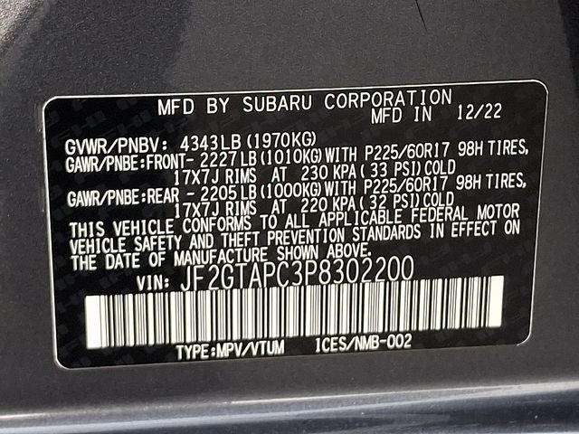 2023 Subaru Crosstrek Premium