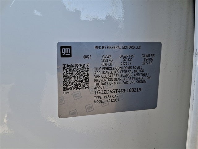 2024 Chevrolet Malibu LT 1LT