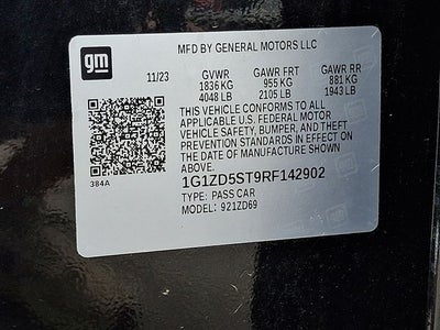 2024 Chevrolet Malibu LT 1LT