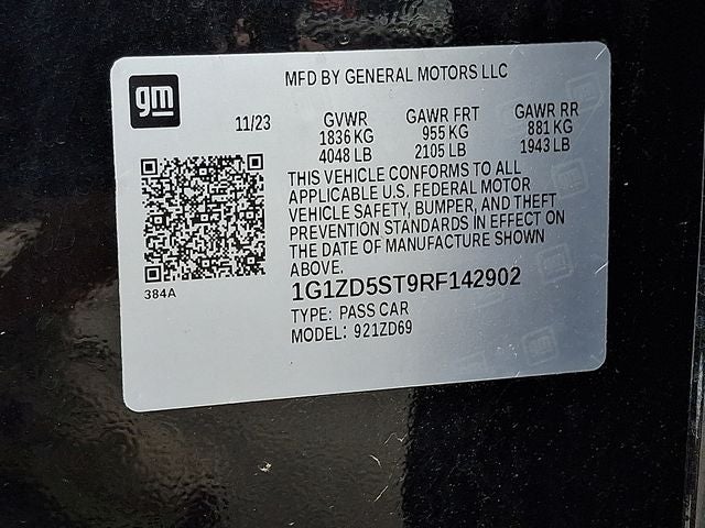 2024 Chevrolet Malibu LT 1LT