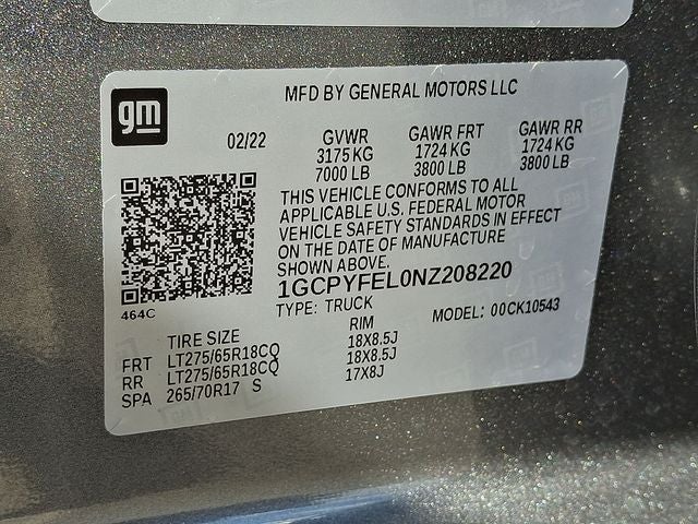 2022 Chevrolet Silverado 1500 LTD LT Trail Boss