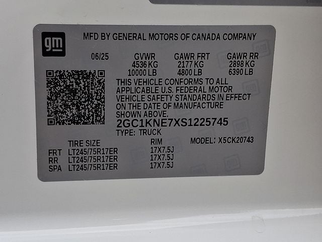 2025 Chevrolet Silverado 2500HD LT