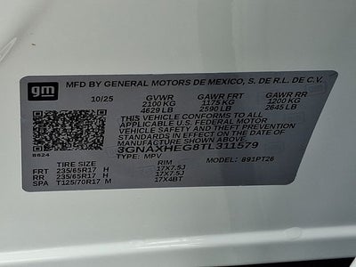2026 Chevrolet Equinox LT