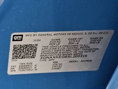 2025 Chevrolet Equinox ACTIV
