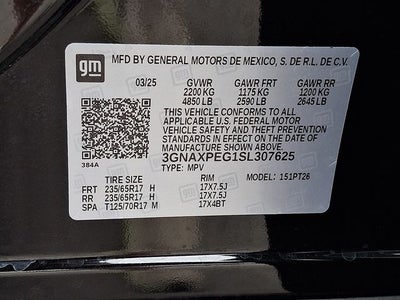 2025 Chevrolet Equinox LT