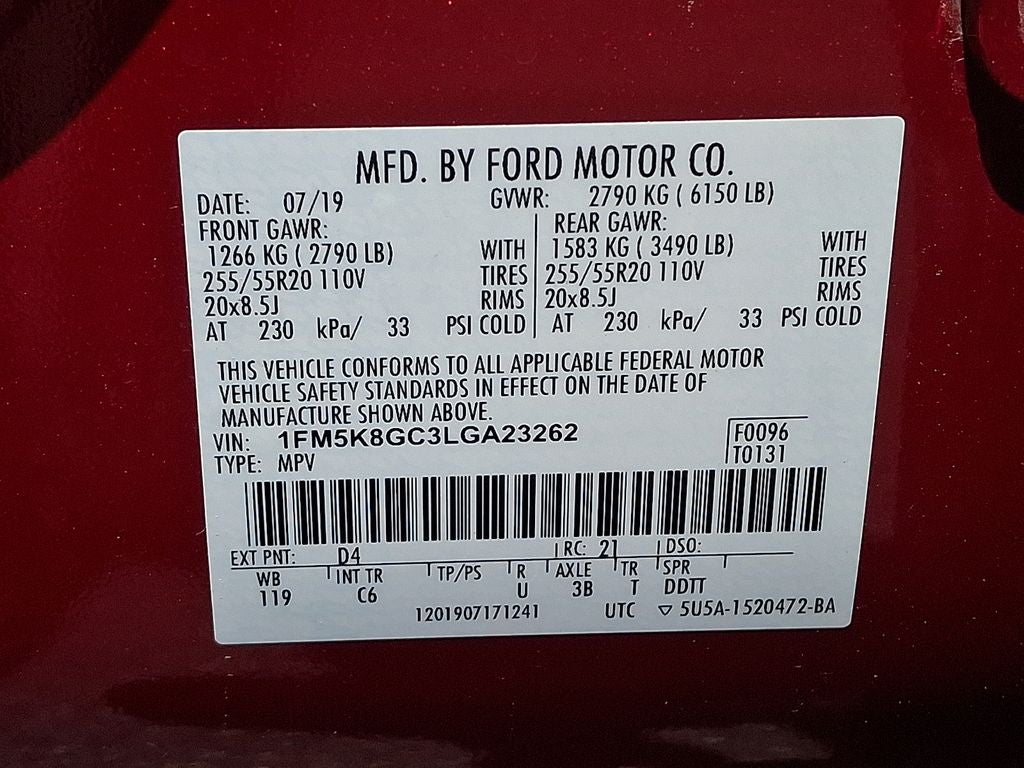 2020 Ford Explorer ST