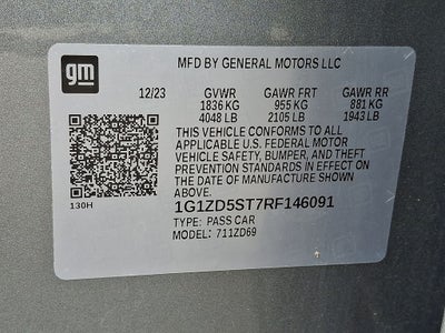 2024 Chevrolet Malibu LT 1LT