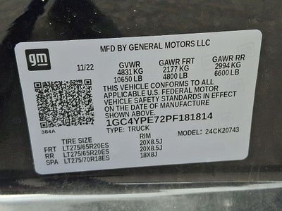 2023 Chevrolet Silverado 2500HD LTZ