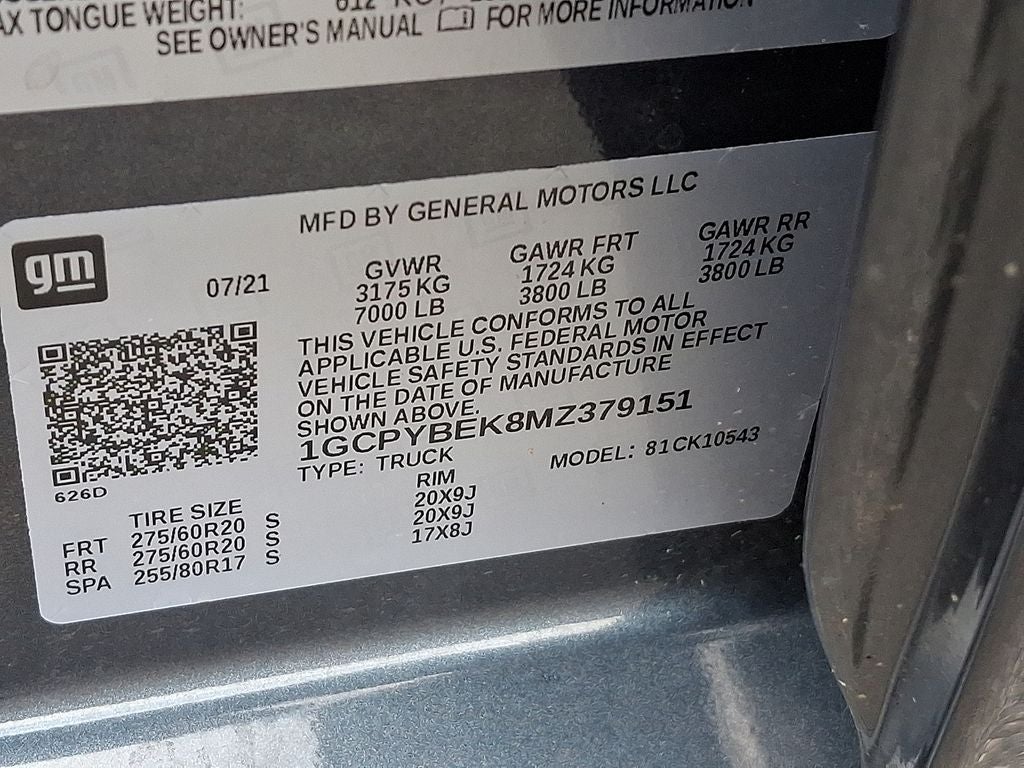 2021 Chevrolet Silverado 1500 Custom