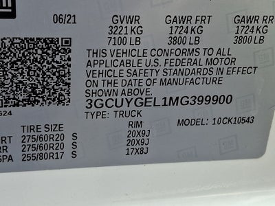 2021 Chevrolet Silverado 1500 LTZ