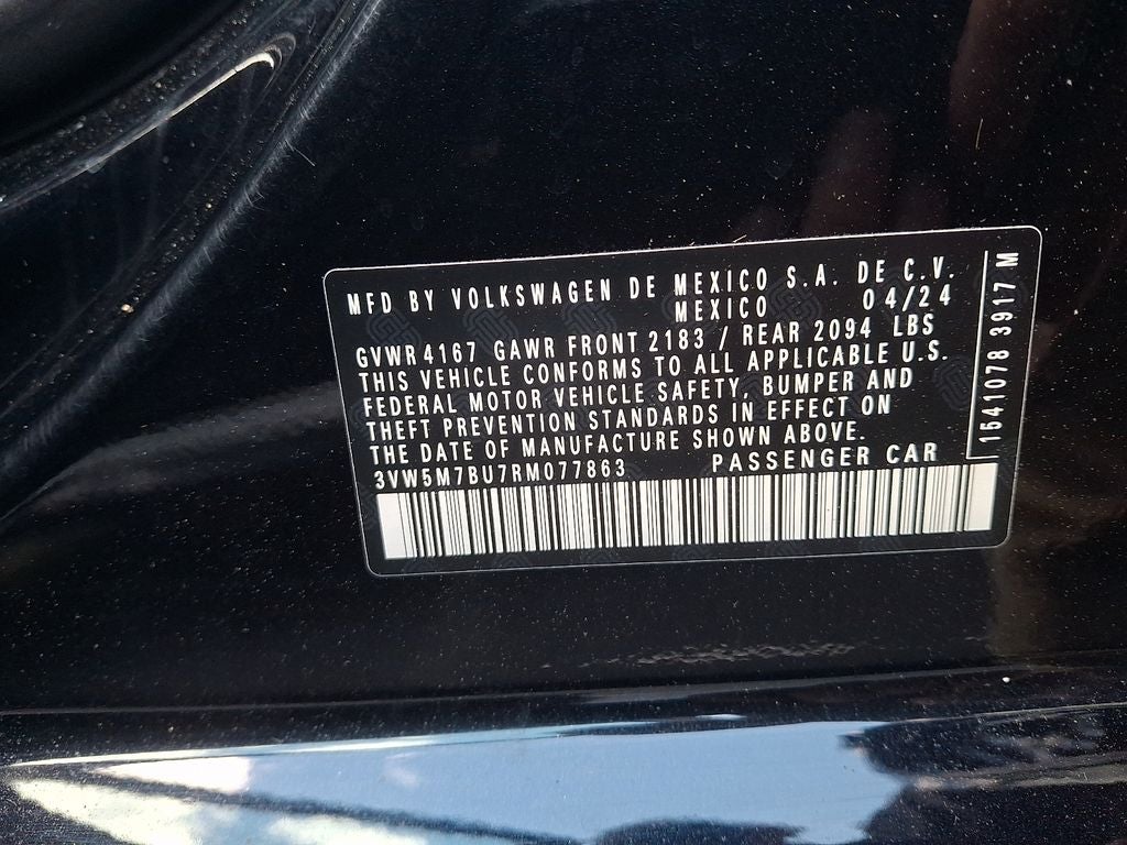 2024 Volkswagen Jetta 1.5T S