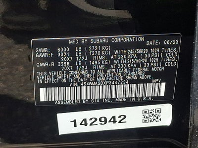 2023 Subaru Ascent Limited