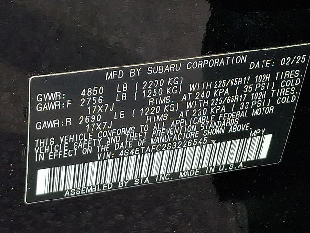 2025 Subaru Outback Premium