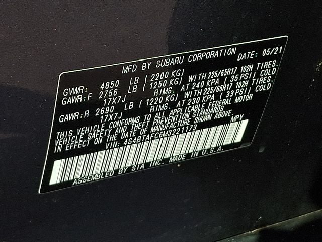 2021 Subaru Outback Premium