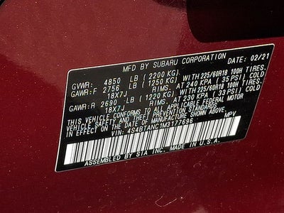 2021 Subaru Outback Limited