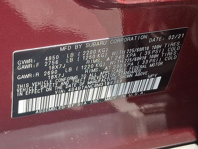 2021 Subaru Outback Limited
